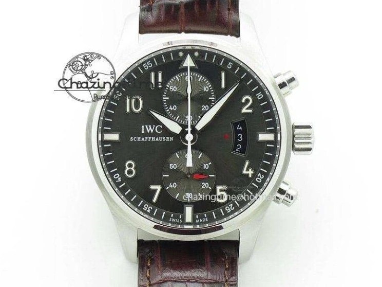MIROTIME 0509 EasyCare Aquatimer Chrono SS V6SF 1:1 Best Edition Gray Dial on SS Bracelet A 7035